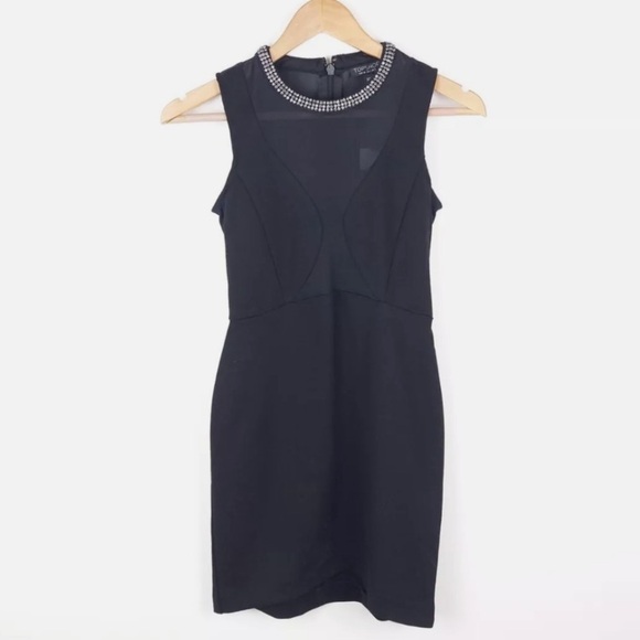 Topshop Bodycon jewelled collar, size 4 - Picture 3 of 10